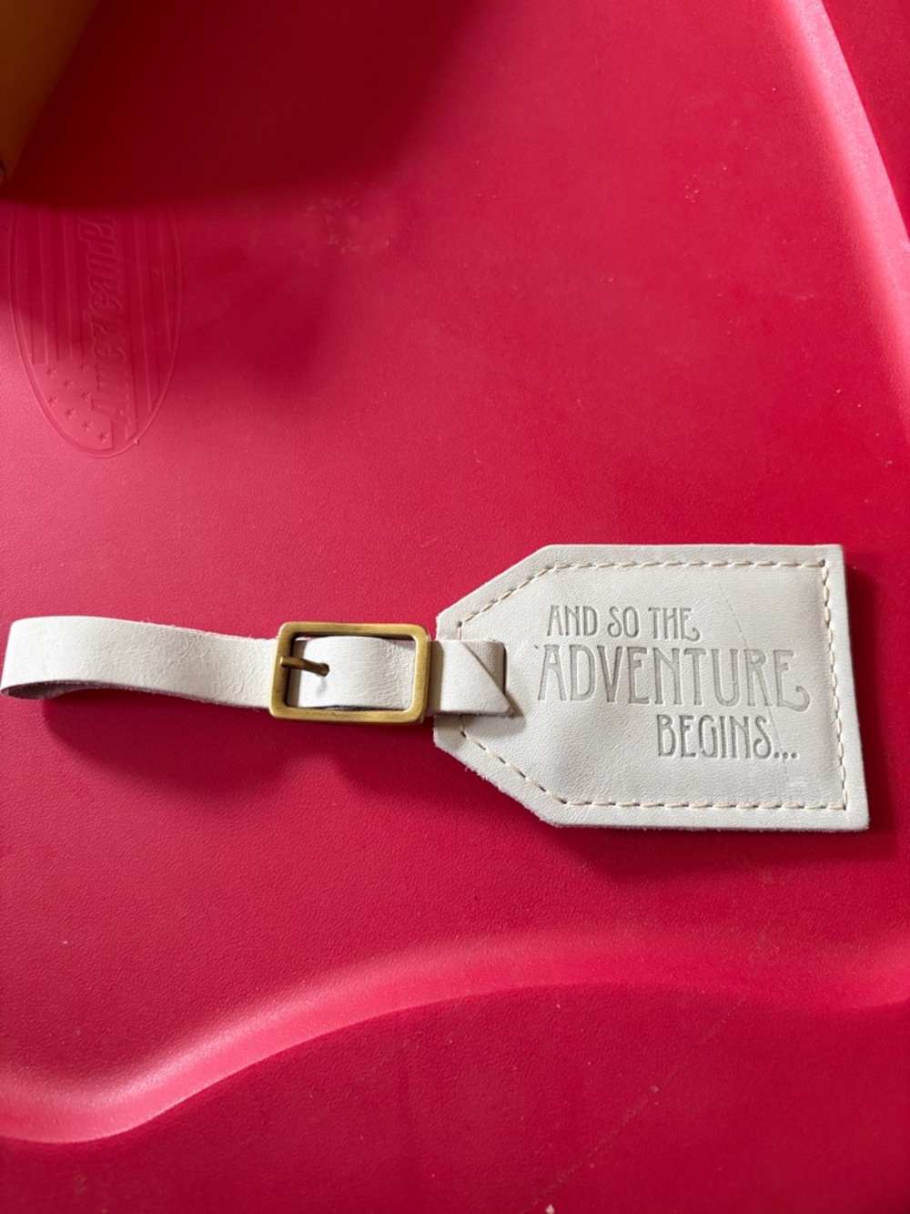 Portland Leather Luggage Tag